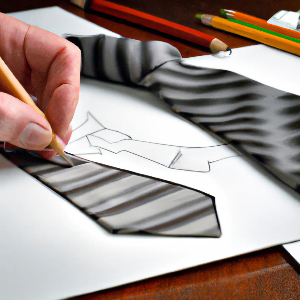 Jak narysować krawat?