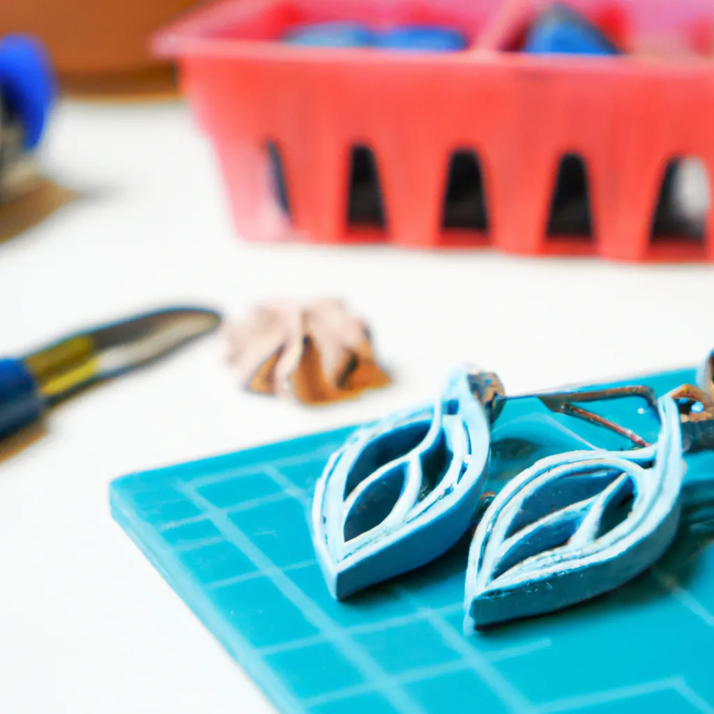 Jak zrobić kolczyki z modeliny?