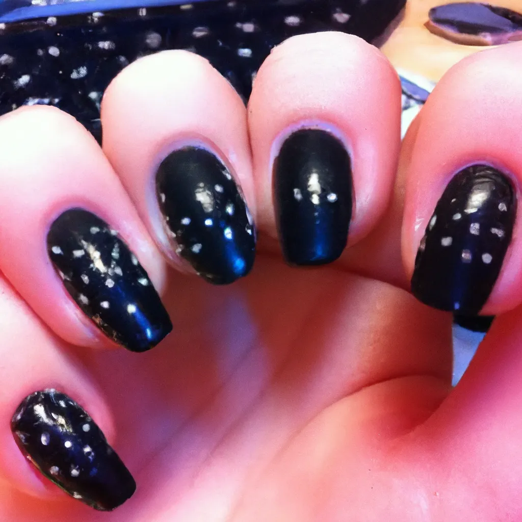 Co oznaczają czarne paznokcie - symbolika mody