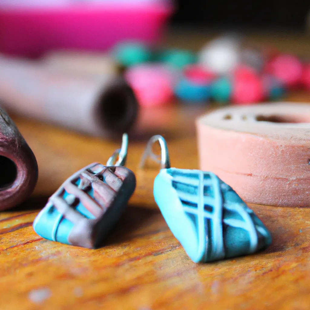 Jak zrobić kolczyki z gliny polimerowej?