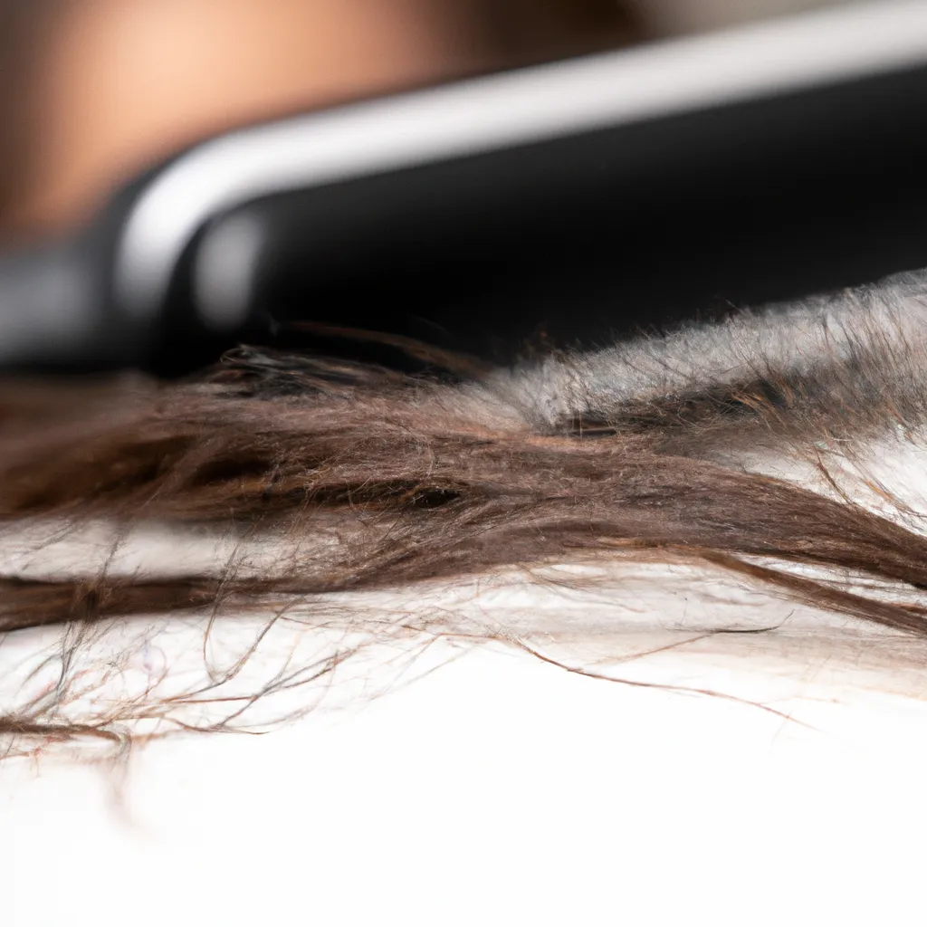 Jak wyglądają spalone włosy?