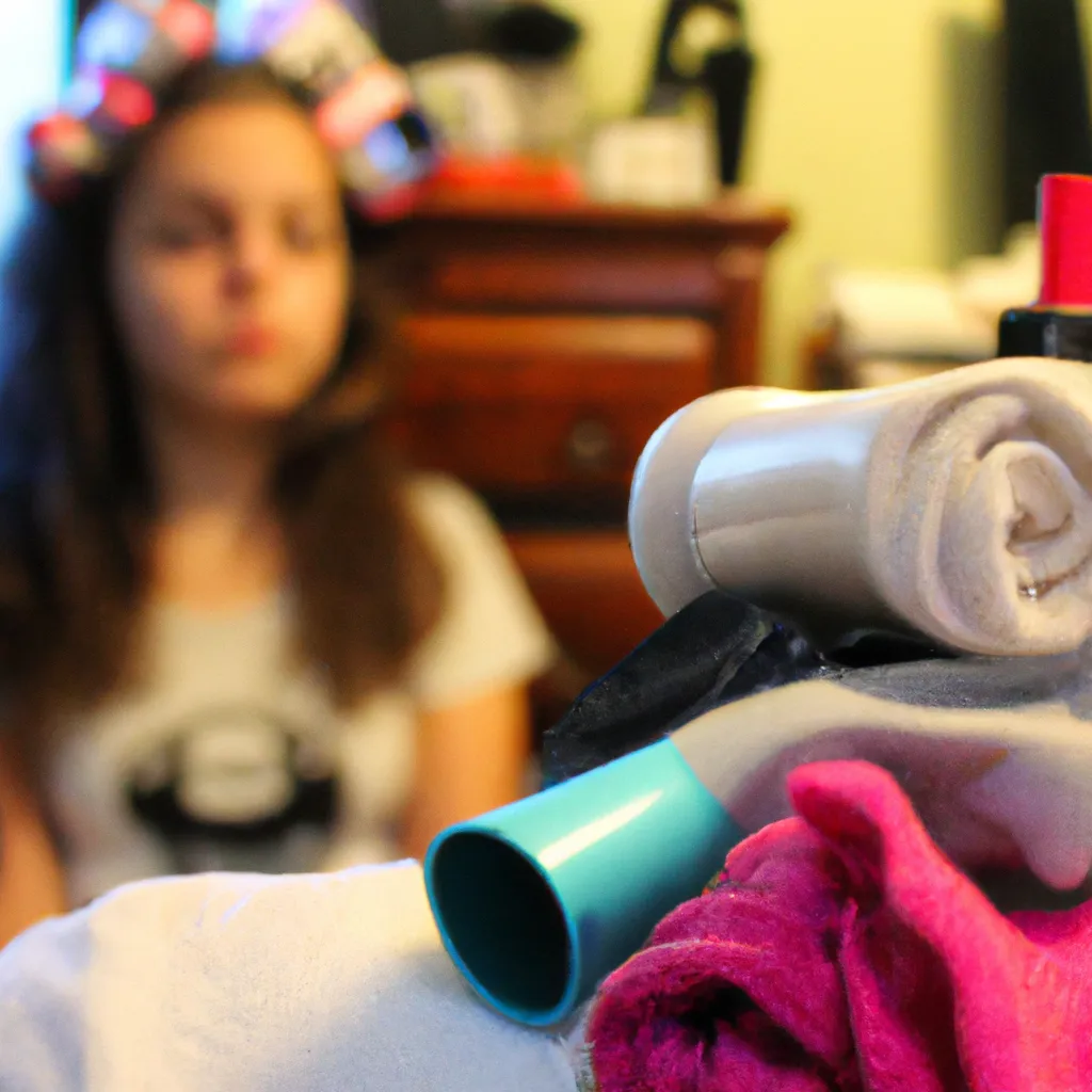 Jak zakręcić włosy na skarpetki?