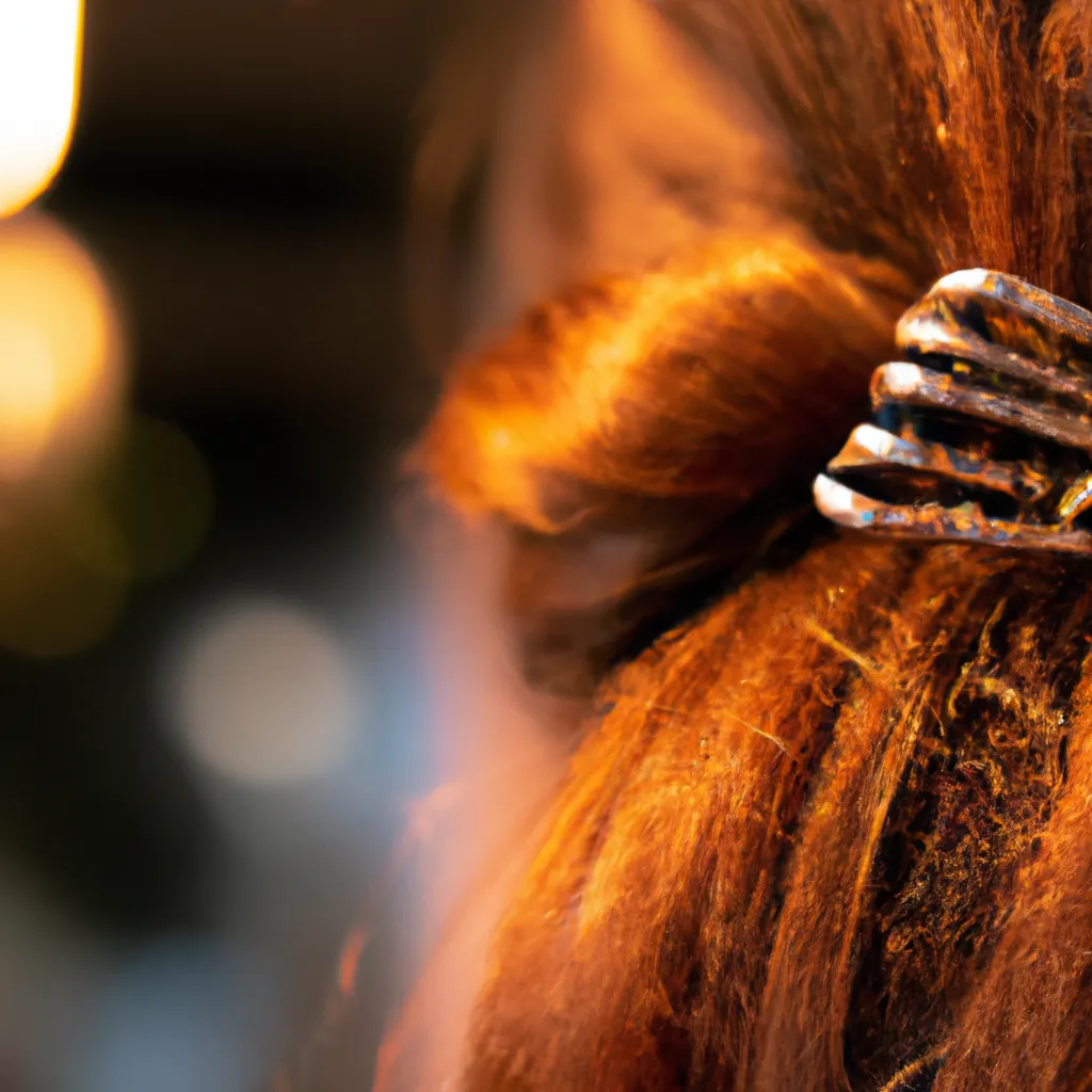 Jak upiąć włosy klamrą?