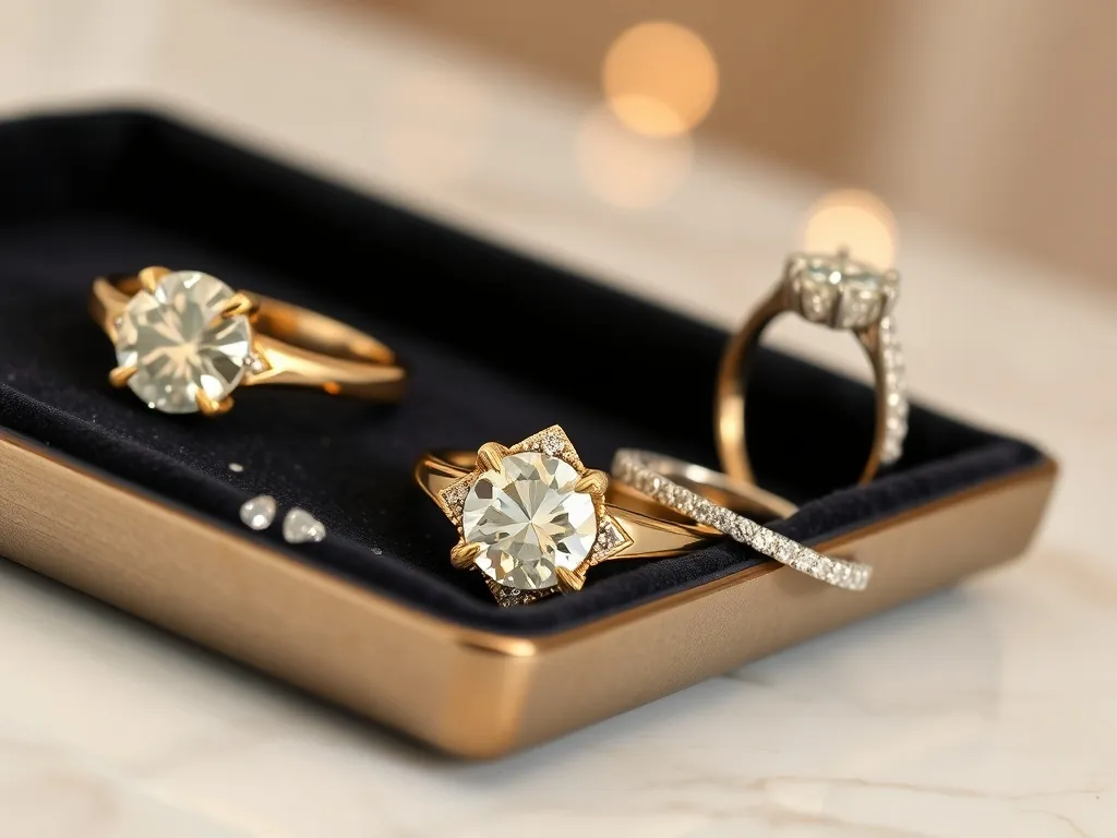 Pierścionki glamour – przewodnik po stylu i wyborze