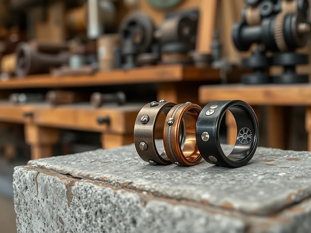 Pierścionki industrialne – jak je nosić i gdzie kupić?