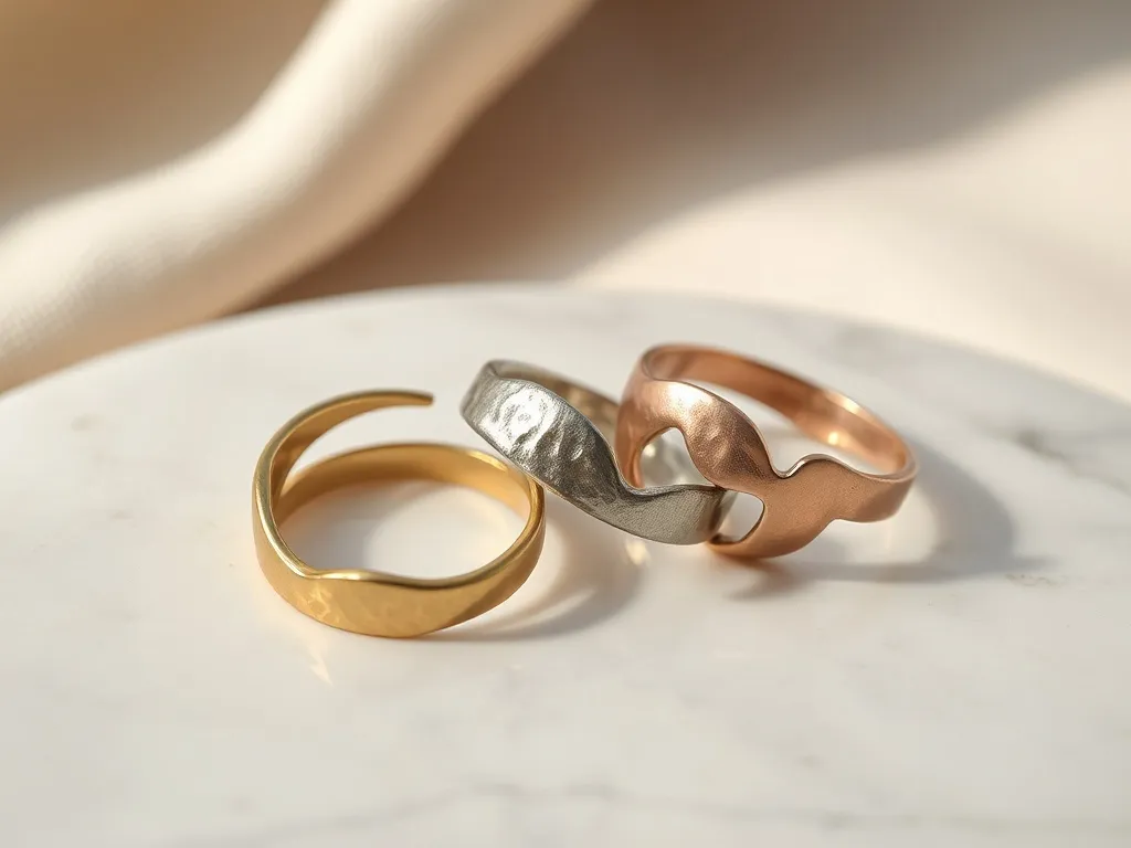 Pierścionki o nieregularnych kształtach – jak wybrać idealny model?